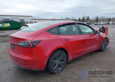 2022 Tesla Model 3 Rear-Wheel Drive из США, поврежденный, VIN 5YJ3E1EA5NF355597